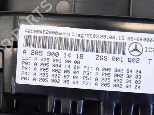 Instrument cluster MERCEDES-BENZ E-CLASS (W213) AMG E 63 S 4-matic+ (213.089) | BP36044158C47  - Image 10