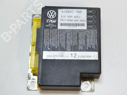 Airbag styreenhed VW PASSAT B6 (3C2) 2.0 TDI 16V (140 hp) 9867672