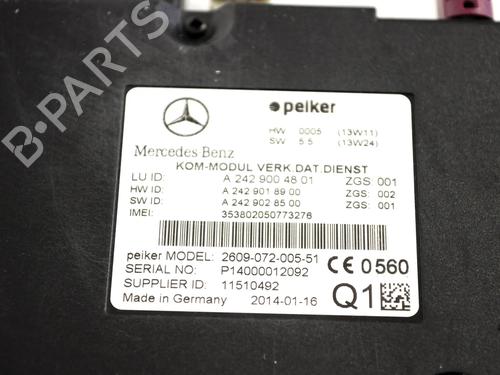 Electronic module MERCEDES-BENZ E-CLASS T-Model (S212) E 220 CDI (212.202) | BP9874222M83 