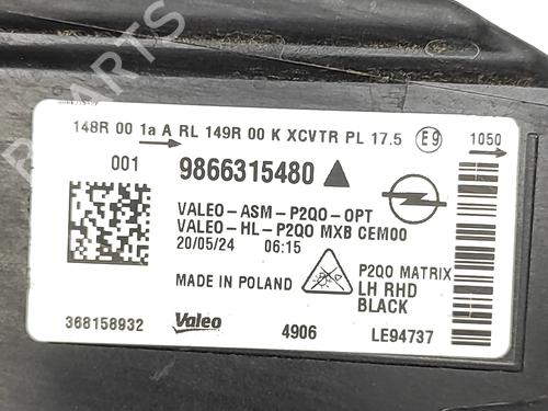 Venstre forlygte OPEL MOKKA 1.2 (76) | BP30284657C28 