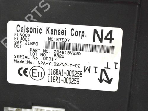 Electronic module NISSAN JUKE (F15) 1.6 | BP30224850M83 