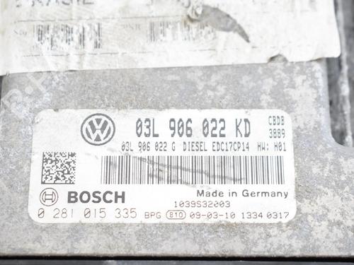 Engine control unit (ECU) VW SCIROCCO III (137, 138) 2.0 TDI | BP30209554M57 - Image 3