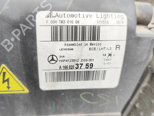 Right headlight MERCEDES-BENZ GL-CLASS (X166) GL 350 CDI / BlueTec 4-matic (166.823, 166.824) | BP32170766C29 