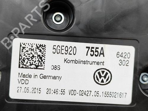 Instrument cluster VW GOLF VII (5G1, BQ1, BE1, BE2) e-Golf | BP18313583C47 