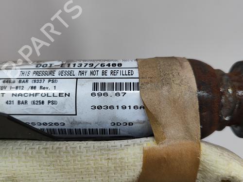 Right curtain airbag CHEVROLET TRAILBLAZER (KC_) 4.2 AWD | BP24818686C12 