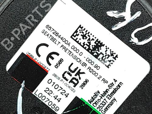 Rear left seatbelt TESLA MODEL Y (5YJY) Long Range All-wheel Drive | BP38565347I29  - Image 6