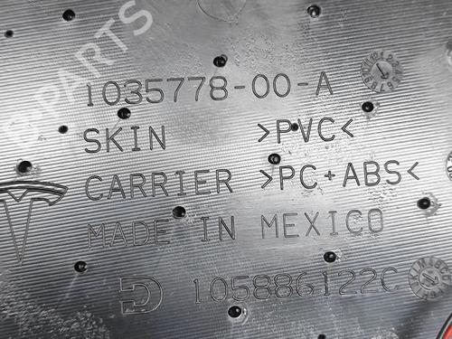 Front left panel TESLA MODEL X (5YJX) P100D AWD | BP33384876C58 - Image 9