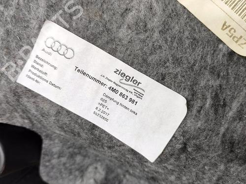 Rear left panel AUDI Q7 (4MB, 4MG, 4MQ) 3.0 TDI e-tron quattro | BP24976193C60  - Image 5