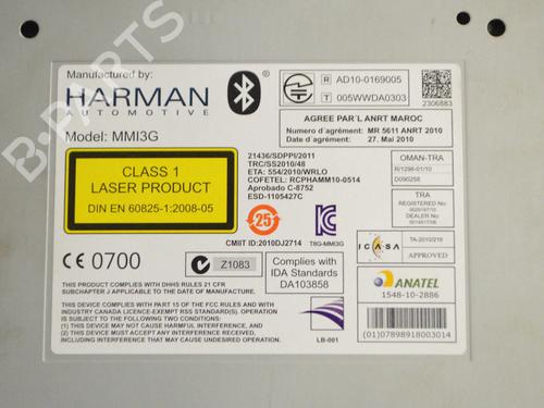 Electronic module AUDI A4 B8 Avant (8K5) 2.0 TDI quattro | BP30267418M83 