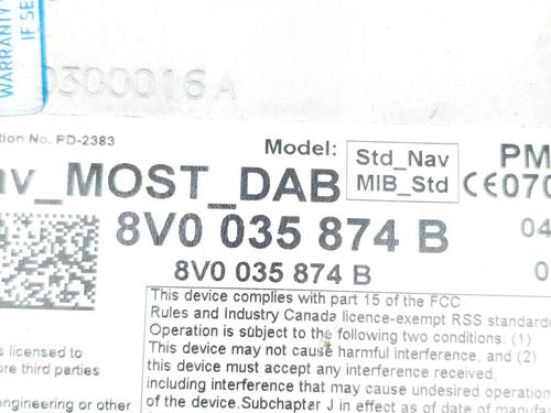 Electronic module AUDI A3 Sportback (8VA, 8VF) 1.6 TDI | BP40014738M83 - Image 7
