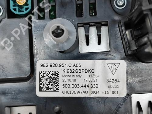 Instrument cluster PORSCHE 718 BOXSTER (982) 2.5 S (982330, 982331) | BP27595566C47 