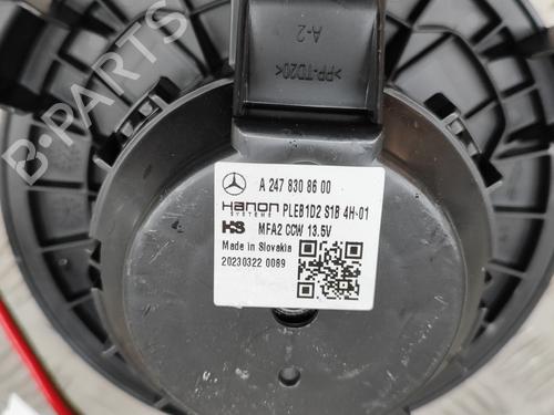 Heater blower motor MERCEDES-BENZ CLA (C118) CLA 250 e (118.386) | BP27771007M62 