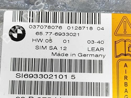 ECU airbags BMW 7 (E65, E66, E67) 735 i, Li | BP36044302M53  - Image 5