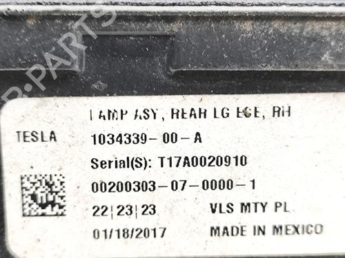 Right tailgate light TESLA MODEL X (5YJX) P90D AWD | BP36470985C80 - Image 6
