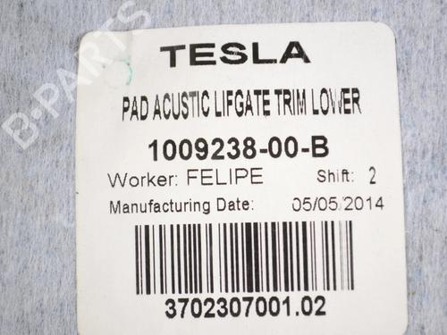 Guarnecido del maletero TESLA MODEL S (5YJS) 85 | BP30250319I3 