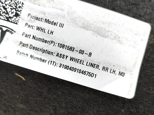 Hjulbue TESLA MODEL 3 (5YJ3) EV AWD | BP27790247C56 