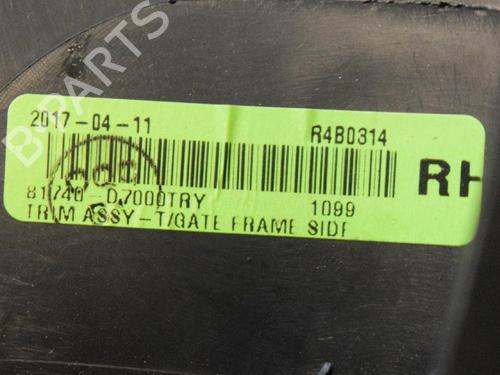 Boot lining HYUNDAI TUCSON (TL, TLE) 1.7 CRDi | BP14612109I3 