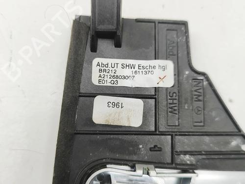 Middle console MERCEDES-BENZ E-CLASS (W212) E 220 CDI / BlueTEC (212.001, 212.002) | BP31528762I22 