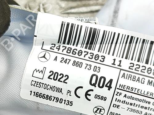 Left curtain airbag MERCEDES-BENZ GLA (H247) GLA 200 d (247.712) | BP32142998C11 