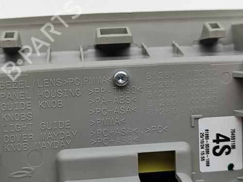 Interior roof light TOYOTA YARIS (_P21_, _PA1_, _PH1_) 1.5 Hybrid (MXPH10, MXPH11) | BP28559865I8