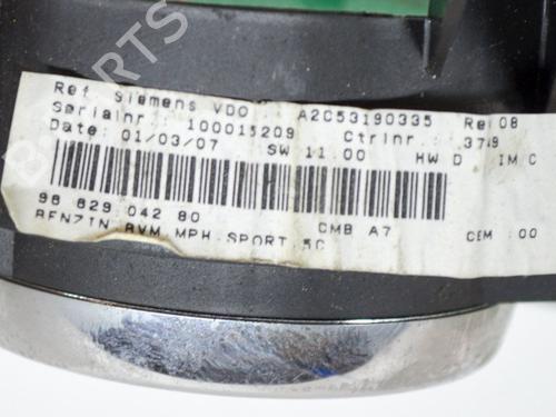 Instrument cluster PEUGEOT 207 CC (WD_) 1.6 16V Turbo | BP9227605C47 