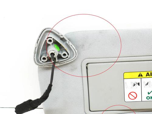 Left sun visor JAGUAR XF I (X250) 2.7 D | BP9296037I1 - Image 8