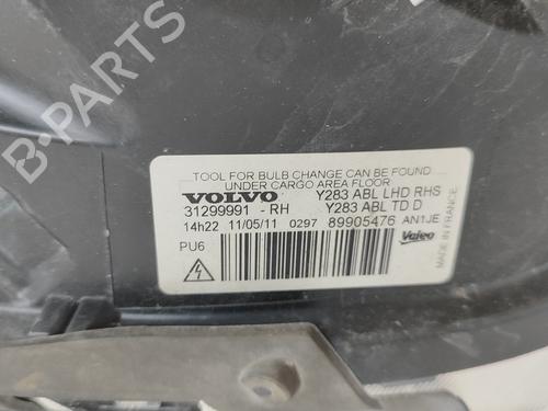 Right headlight VOLVO V60 I (155) 1.6 DRIVe | BP25787025C29 