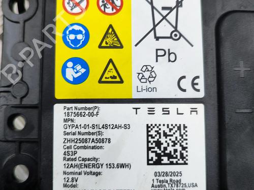 Battery TESLA MODEL 3 (5YJ3) EV | BP32269385E11 