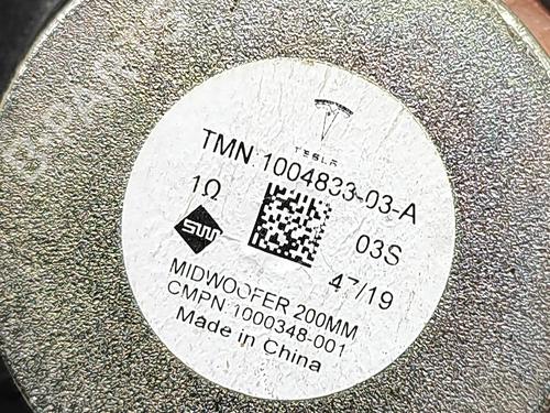 Speaker TESLA MODEL X (5YJX) P100D AWD | BP33661842E2 - Image 5