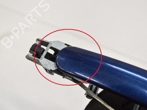 Front right exterior door handle SKODA OCTAVIA II (1Z3) 2.0 TDI 16V | BP6721705C129 