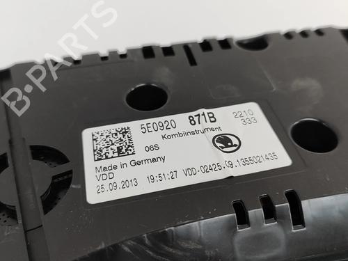 Instrument cluster SKODA OCTAVIA III Combi (5E5, 5E6) 1.2 TSI | BP16257870C47 