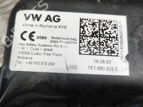 Passenger airbag VW TRANSPORTER T6 Van (SGA, SGH, SHA, SHH) 2.0 TDI | BP29920519C10 
