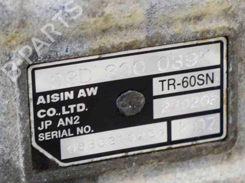 Gearbox PORSCHE CAYENNE (92A) 3.6 | BP29945183M3