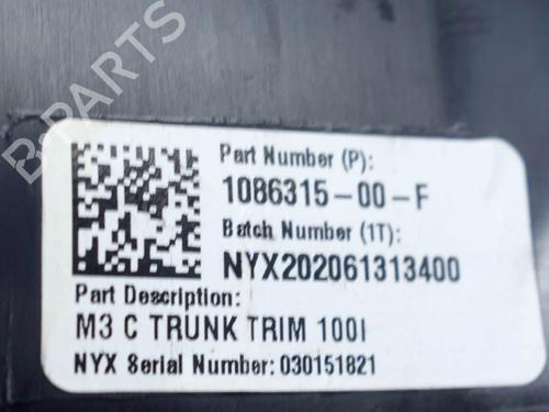 Tailgate trim TESLA MODEL 3 (5YJ3) EV | BP27756663C151 - Image 6