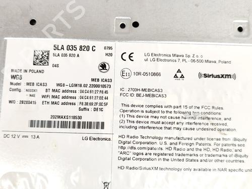 Electronic module SKODA ENYAQ iV SUV (5AZ) 50 | BP27768995M83 
