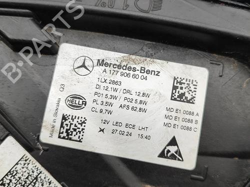 Right headlight MERCEDES-BENZ A-CLASS (W177) AMG A 35 4-matic (177.051) | BP27797107C29