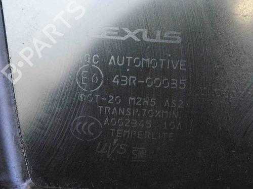 Front right quarter glass LEXUS RX (_L2_) 450h AWD (GYL25_, GYL26_, GYL25, GYL26, GYL25R, GYL26R) | BP30249935C112 