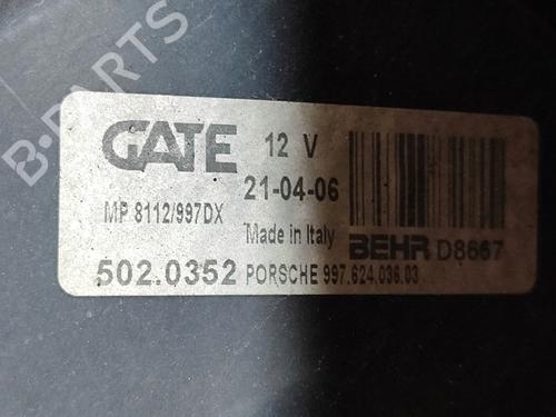 Radiator fan PORSCHE 911 (997) 3.8 Carrera 4S | BP22351111M35 