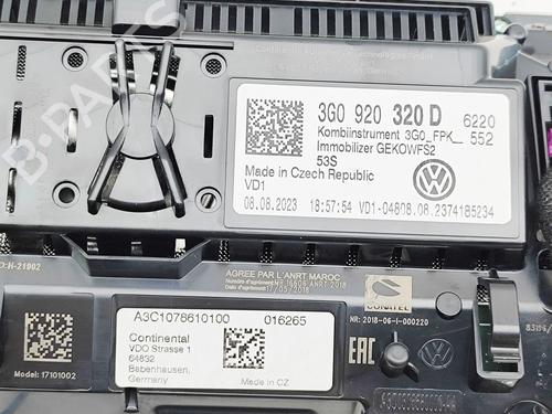 Instrument cluster VW ARTEON (3H7, 3H8) 2.0 TSI | BP34560663C47  - Image 7