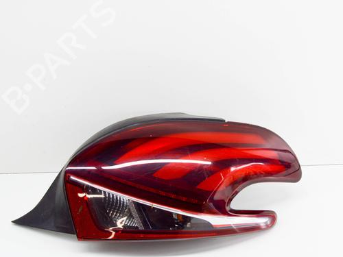 Used Right taillight PEUGEOT 208 I (CA_, CC_) 1.4 HDi (68 hp) 14647516