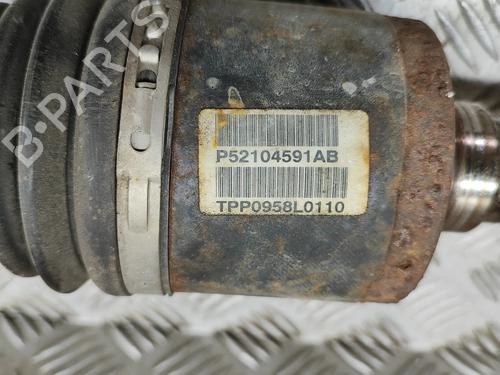 Left front driveshaft JEEP GRAND CHEROKEE III (WH, WK) 6.1 SRT8 4x4 | BP19076187M38