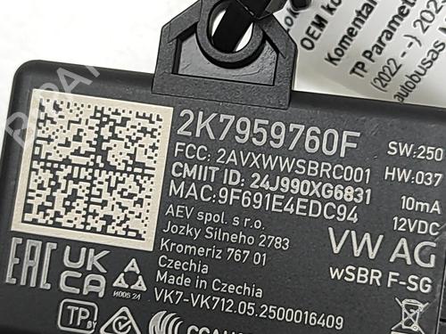 Electronic module VW ID. Buzz Bus (EBB, EBJ) Electric (EBB, EBJ) | BP33379148M83 - Image 6