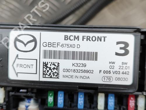 Fuse box MAZDA 6 Estate (GJ, GL) 2.5 | BP26500810E1 