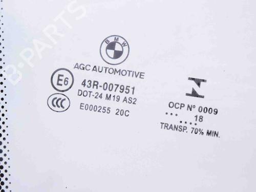 Front right door window BMW i3 (I01) Range Extender | BP30256337C19 