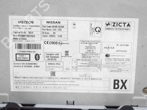Electronic module NISSAN X-TRAIL III (T32_, T32R, T32RR) 1.6 DIG-T (T32) | BP7852753M83 