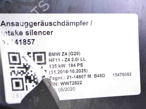 Air filter box BMW Z4 Roadster (G29) sDrive 20 i | BP30225396M87