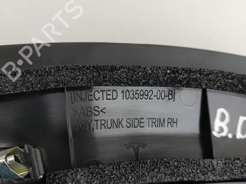 Boot lining TESLA MODEL X (5YJX) 90D AWD | BP20675755I3 