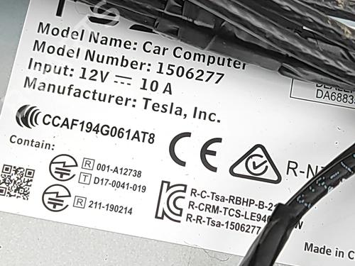 Electronic module TESLA MODEL 3 (5YJ3) EV AWD | BP33732535M83  - Image 8