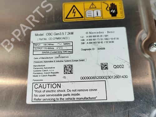 Inverter/Converter MERCEDES-BENZ CLA (C118) CLA 250 e (118.386) | BP27770984M119 