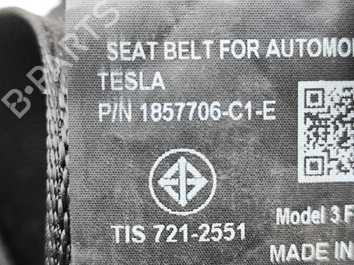 Front right seatbelt TESLA MODEL 3 (5YJ3) EV | BP38162491I25  - Image 11